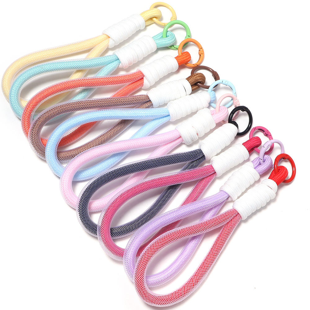Women Accessories For Hand - 2pcs Hand Woven Keychain For Mobile