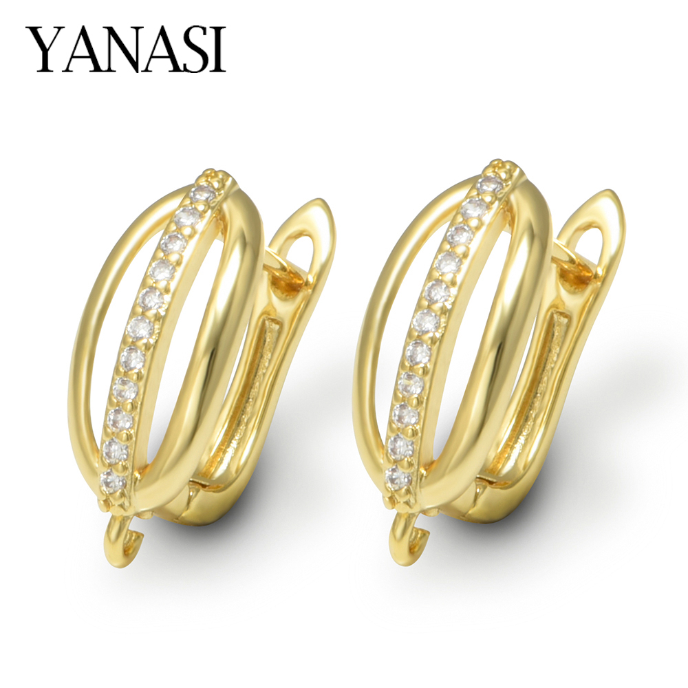 Women Accessories For Hand - 1 Pair 18K Gold Plated Brass