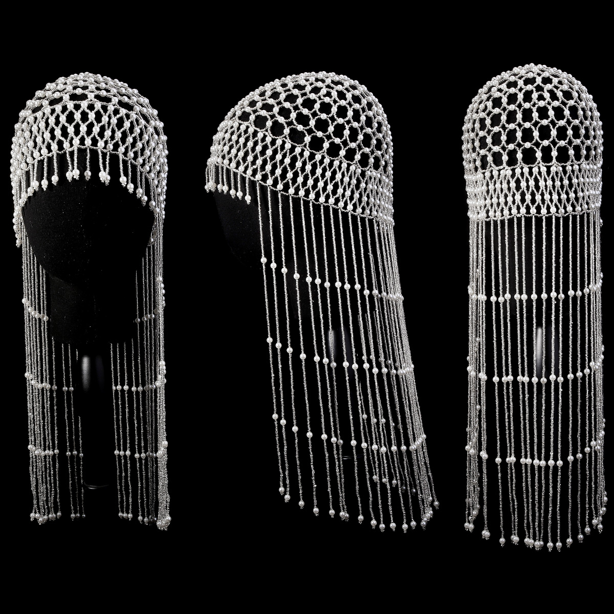 Luxury Pearls Beaded Headwrap  – обзор и цена Women Accessories Aesthetic