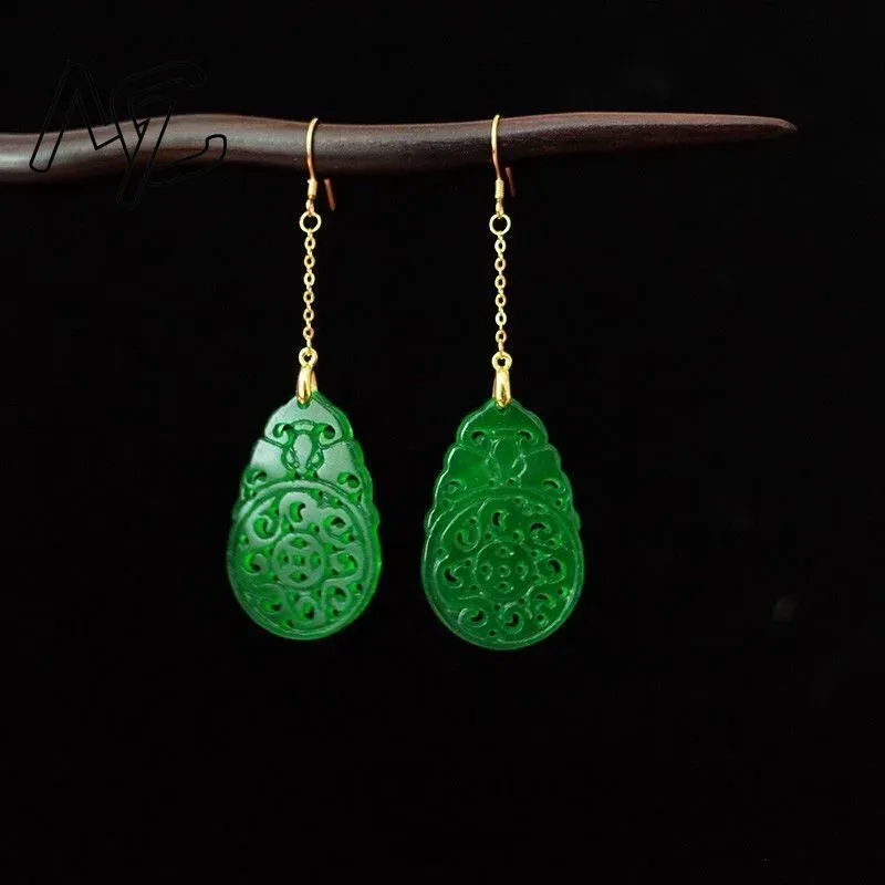 925 Silver Natural Green Jade  – обзор и цена Women Accessories For Hand
