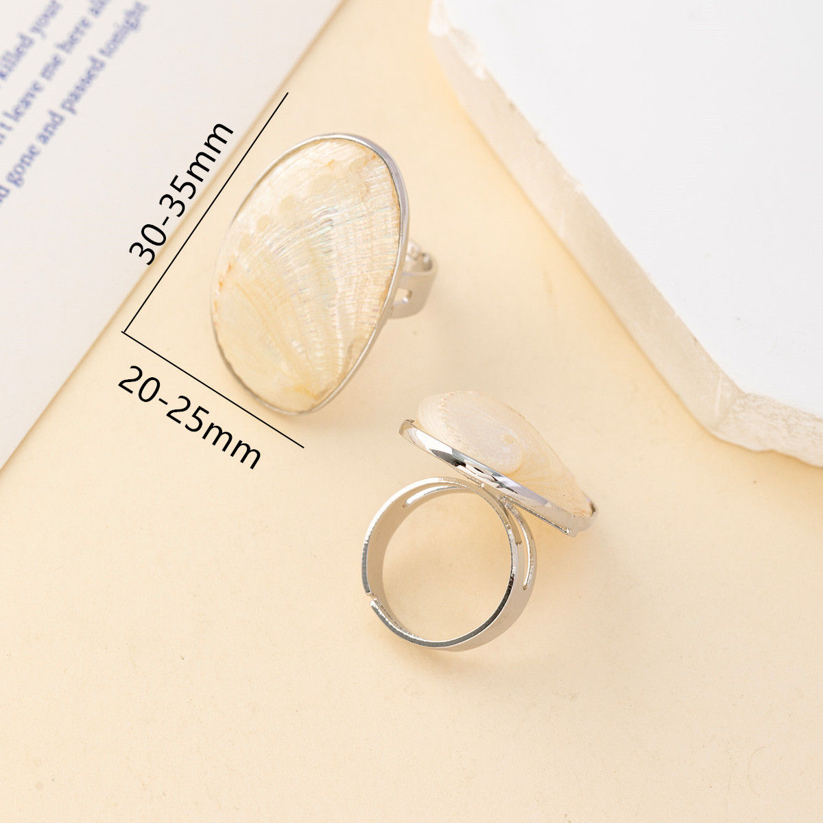 Vintage Chunky Shell Rings for – обзор и цена Women Accessories Outlet