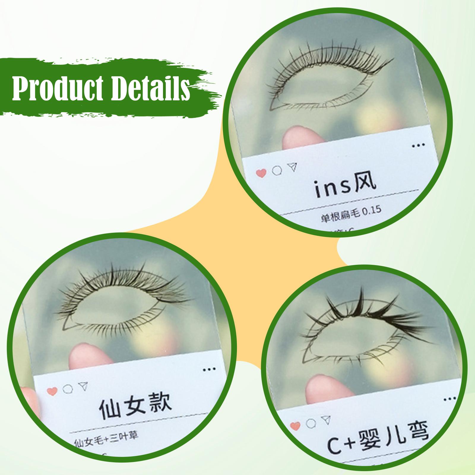 14Pcs Eyelash Effect Cards Eye – обзор и цена Women Accessories Store