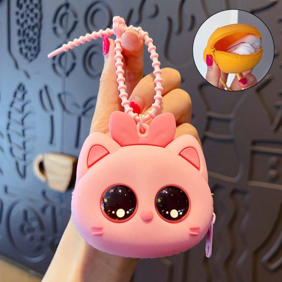 1pc Creative Big-Eyed Cat Sili – обзор и цена Women Accessories Store