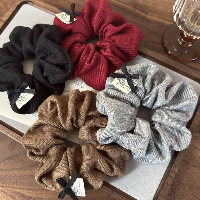 Retro Bows Soft Cotton Hair Sc – обзор и цена Hair Tie Velvet
