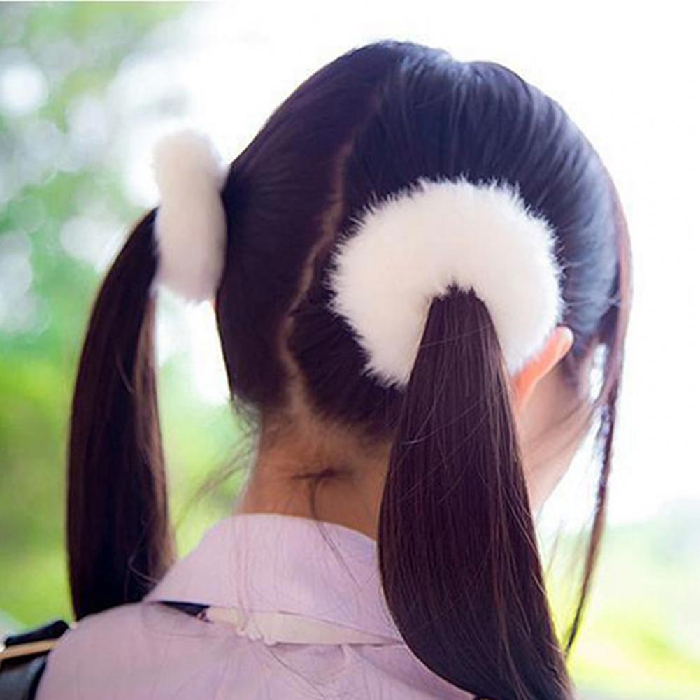 2Pcs Bright Color Hair Bands H – обзор и цена Hair Tie Velvet