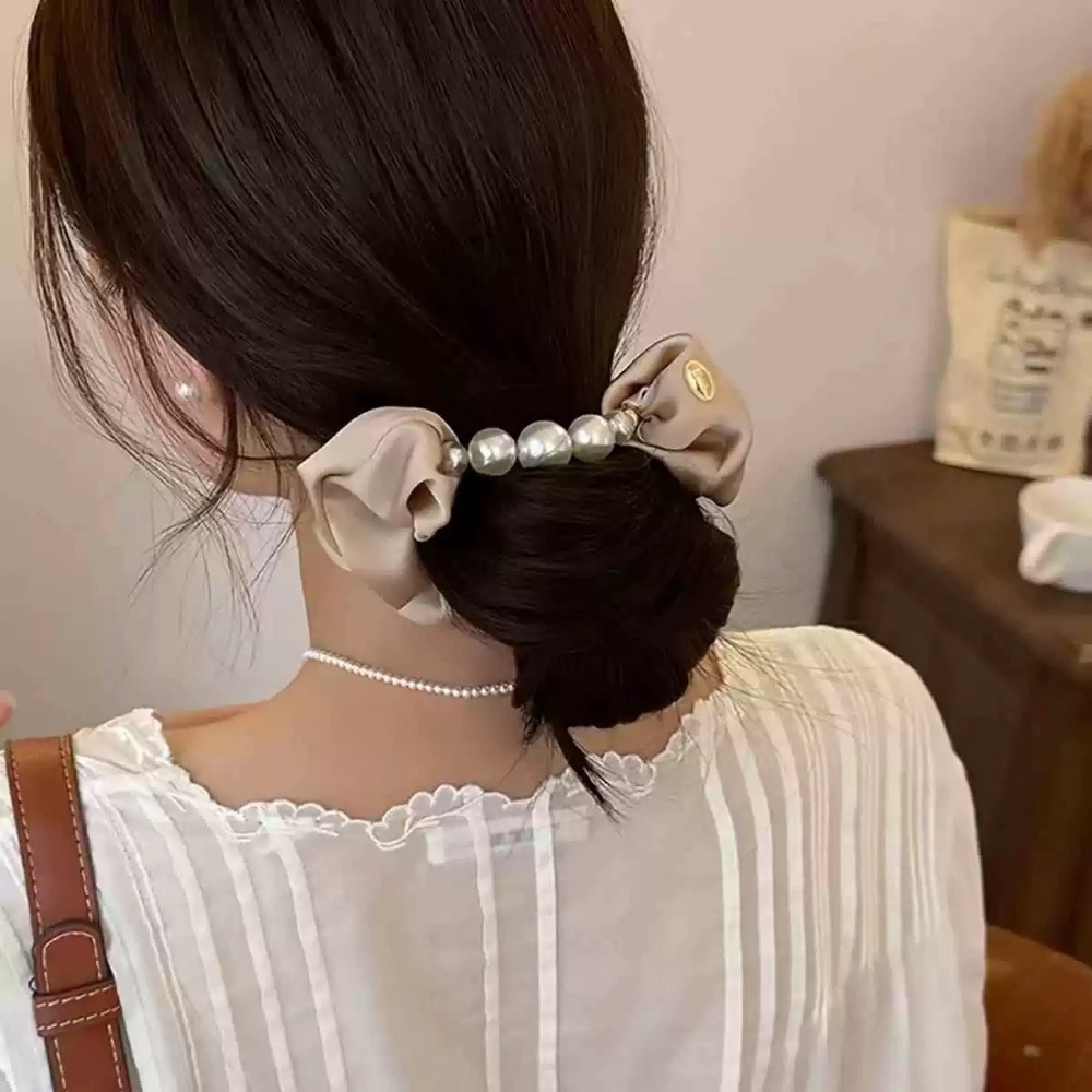 Fashion Velvet Pearl Hair Scru – обзор и цена Hair Tie Velvet
