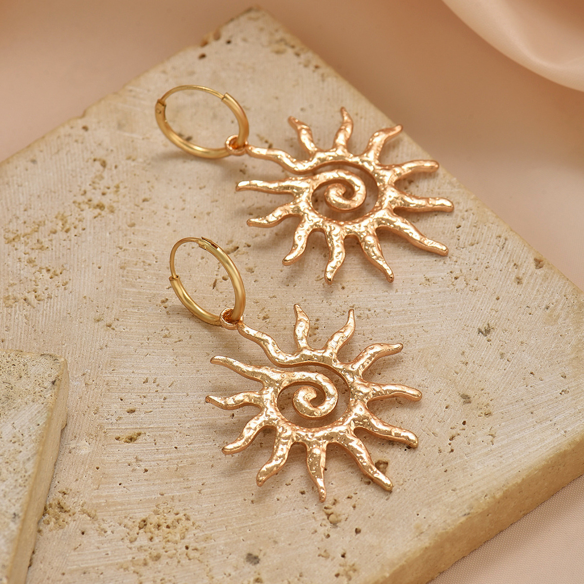 Sunflower Earrings Light Luxur – обзор и цена Women Accessories Shop Online