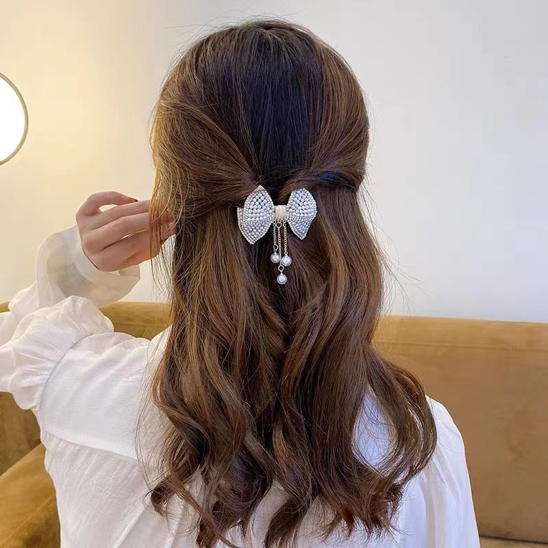New bow hair clip for women, i – обзор и цена Women Accessories Aesthetic