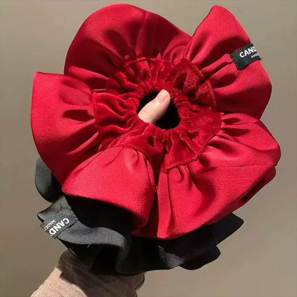 Velvet Oversized Scrunchies -  – обзор и цена Hair Tie Velvet