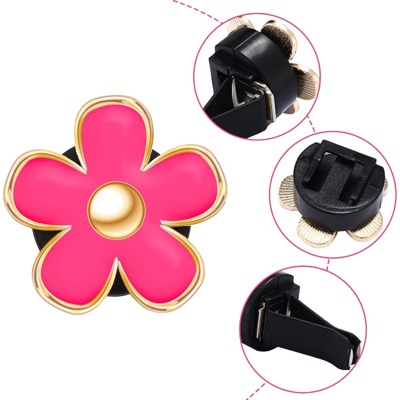 6PCS Daisy Flower Air Vent Cli – обзор и цена Women Accessories Outlet