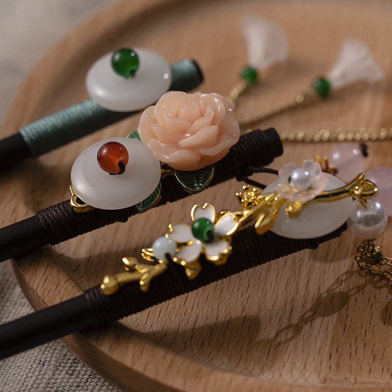 1Pc Wooden Hairpin Headdress f – обзор и цена Women Accessories Aesthetic