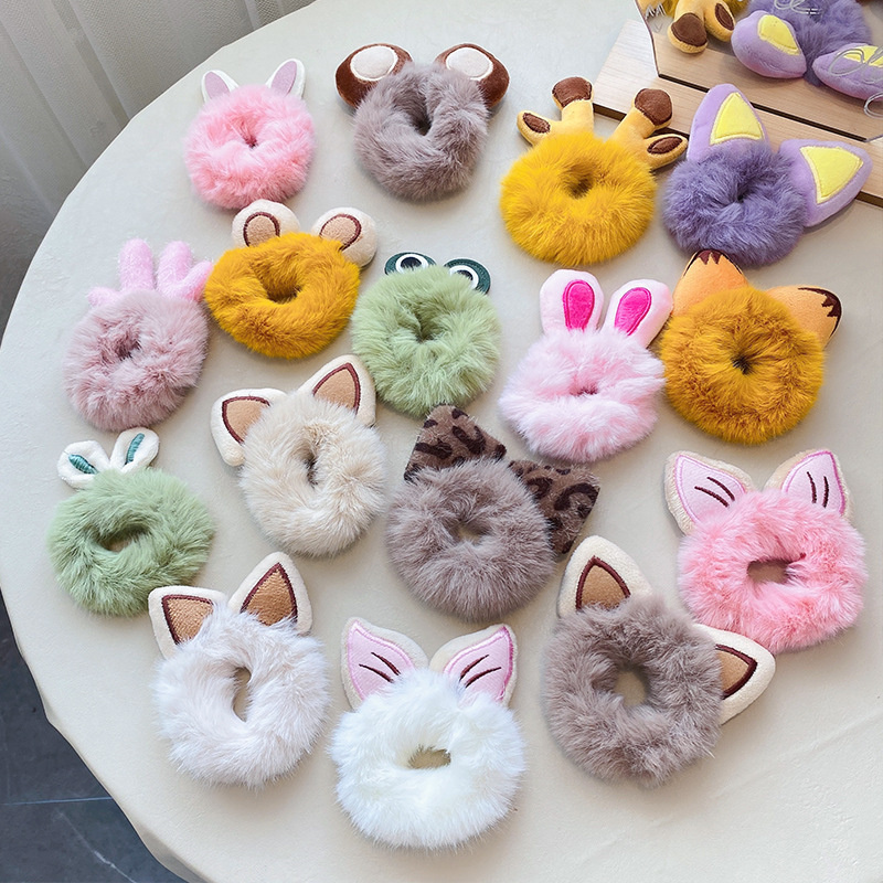 1PC Girl Hair Accessories Styl – обзор и цена Hair Tie Velvet