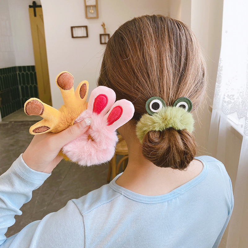 1PC Girl Hair Accessories Styl – обзор и цена Hair Tie Velvet