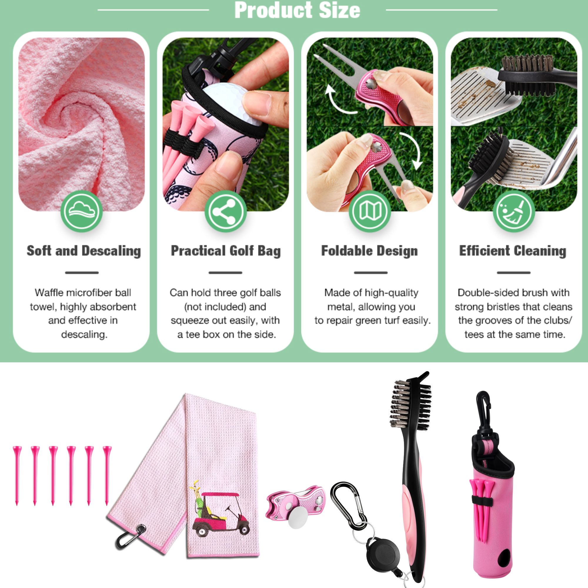 10 Pcs Golf Accessories Kit, I – обзор и цена Women'S Golf Accessories