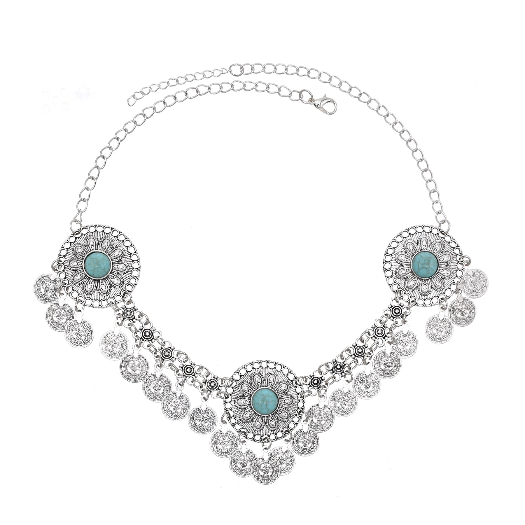3 Large Flower Retro Coin Fore – обзор и цена Women Accessories Pakistan
