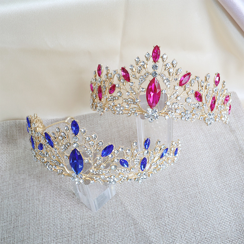 Tiara Colorful Rhinestone Quee – обзор и цена Queen Accessories
