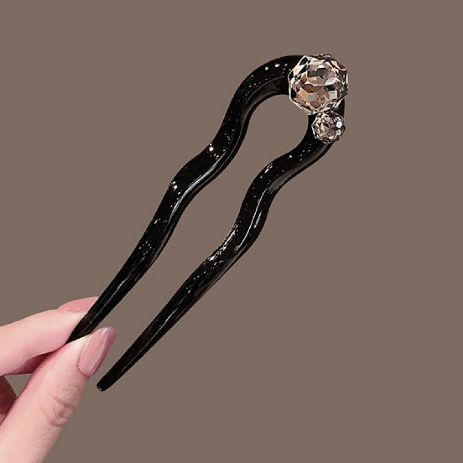 1PC Crystal Hair Fork,Black El – обзор и цена Women Accessories Aesthetic