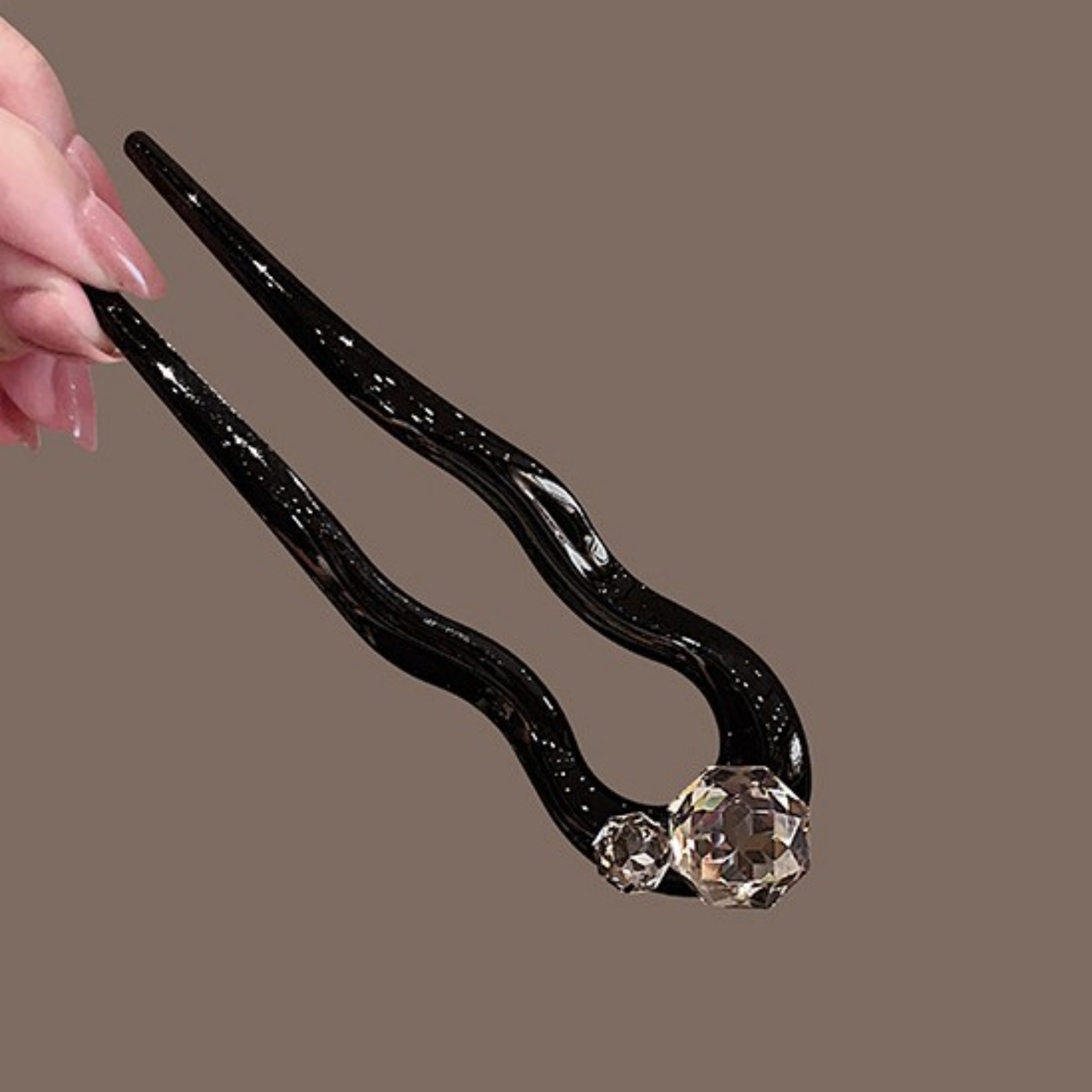 1PC Crystal Hair Fork,Black El – обзор и цена Women Accessories Aesthetic