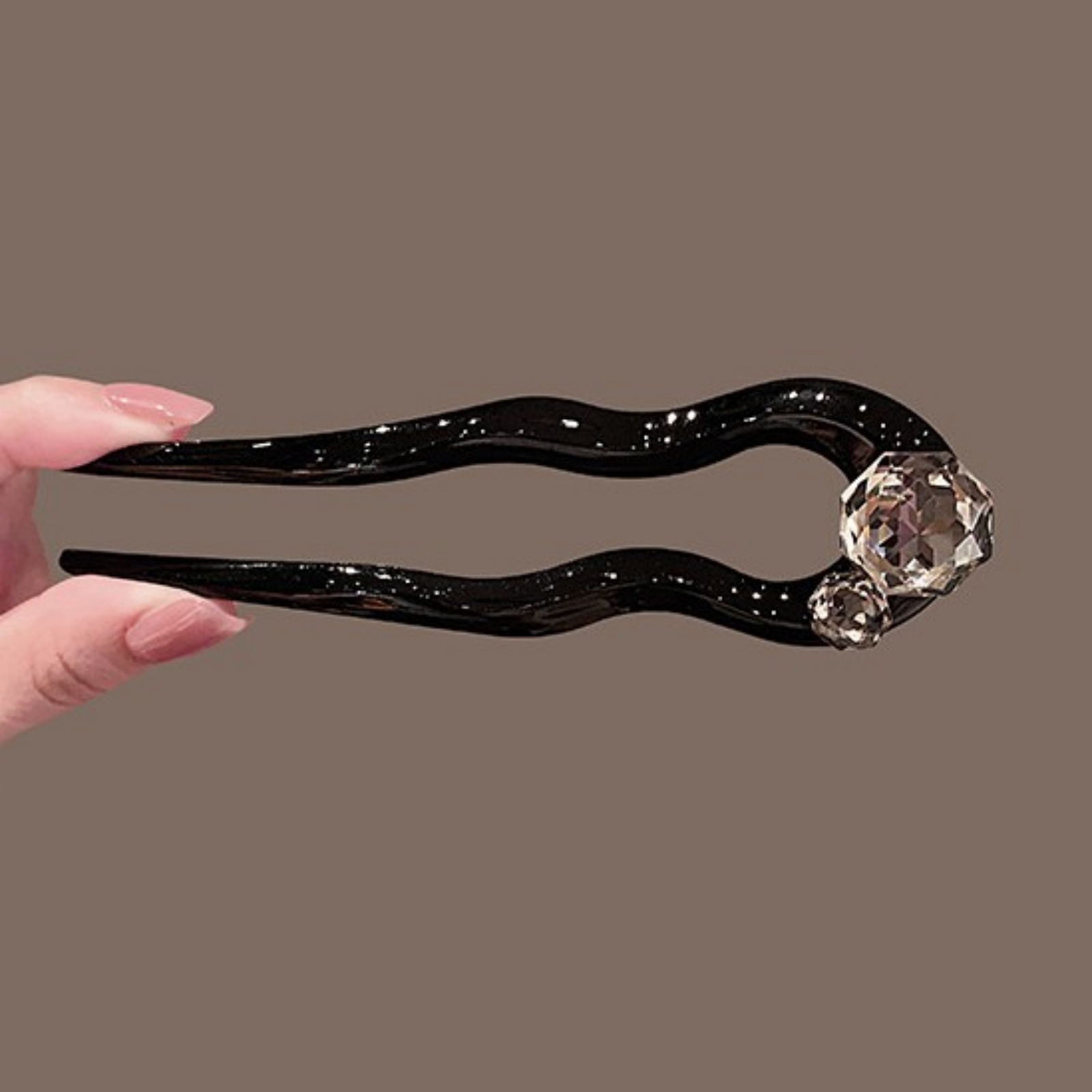 1PC Crystal Hair Fork,Black El – обзор и цена Women Accessories Aesthetic