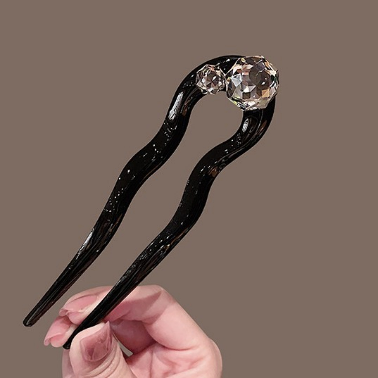 1PC Crystal Hair Fork,Black El – обзор и цена Women Accessories Aesthetic