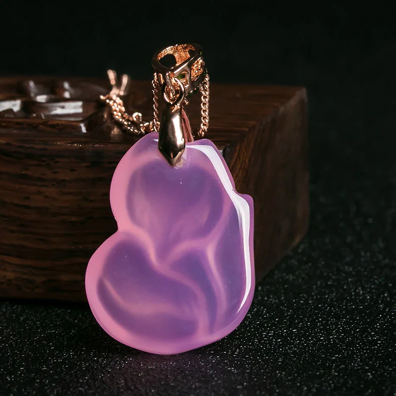 Natural Purple Agate Fox Penda – обзор и цена Women Accessories For Hand