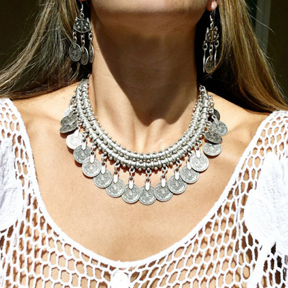 Vintage Alloy Coins Tassel Cho – обзор и цена Women Accessories Pakistan