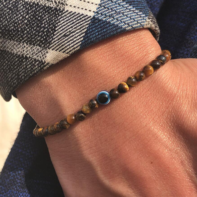 Minimalist Motorbike Bracelet  – обзор и цена Evil Eye Bracelet
