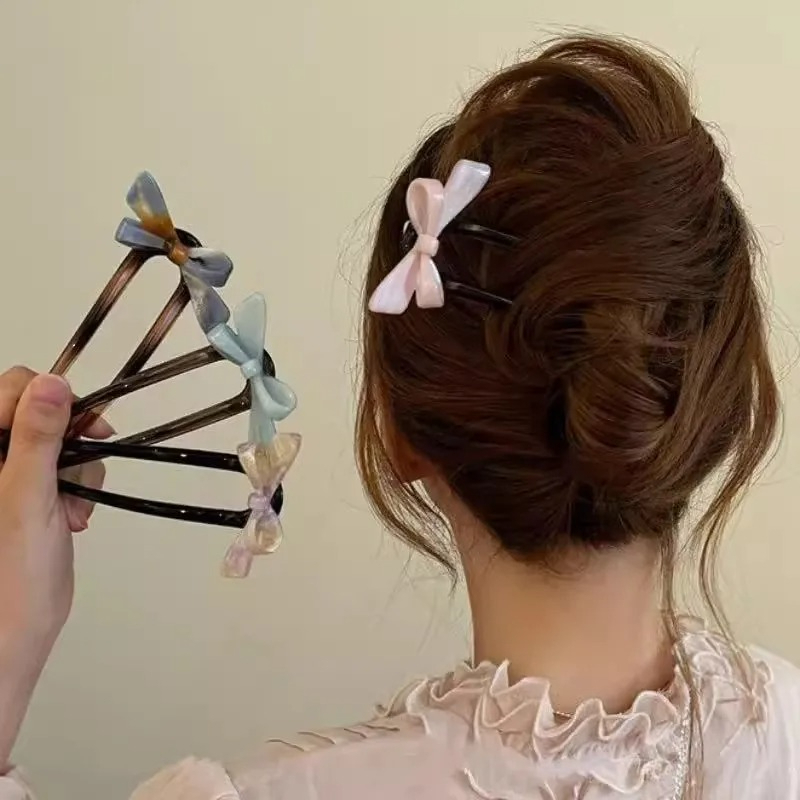 1 piece, sweet bow U-shaped ha – обзор и цена Women Accessories Aesthetic