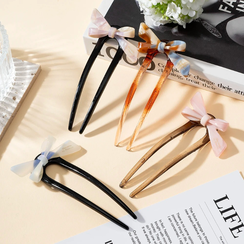 1 piece, sweet bow U-shaped ha – обзор и цена Women Accessories Aesthetic