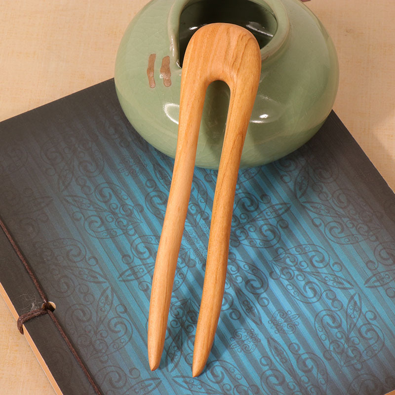 Peach Wood U-shaped Hairpin An – обзор и цена Women Accessories Aesthetic