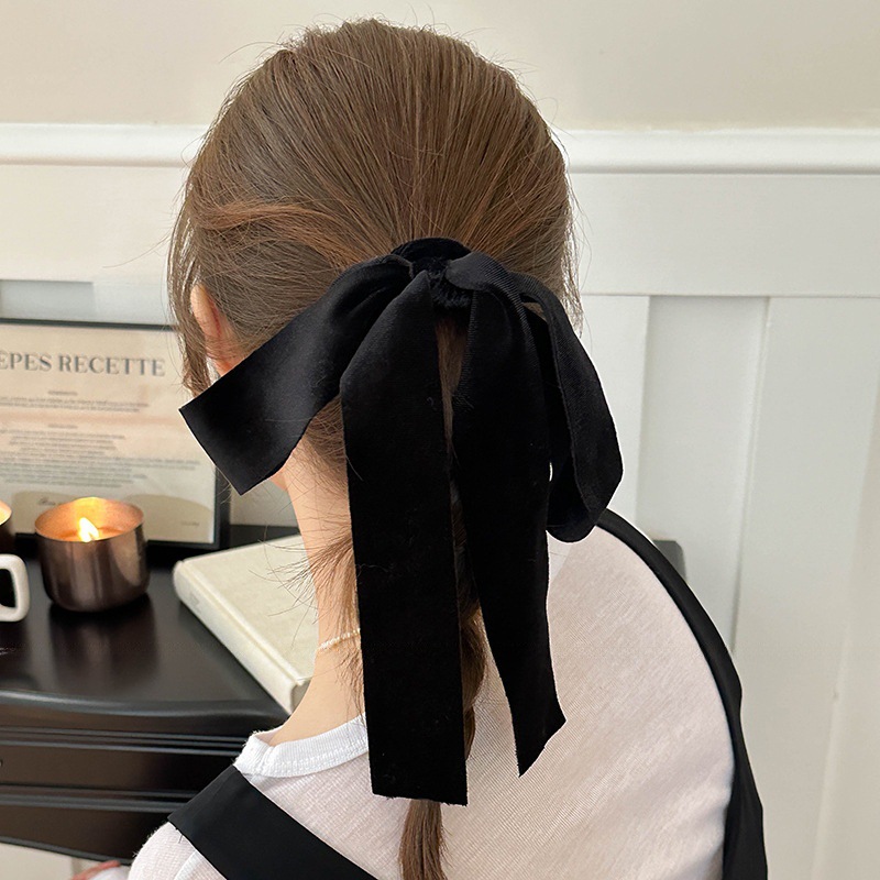 Cute Red Black Velvet Ribbon B – обзор и цена Hair Tie Velvet