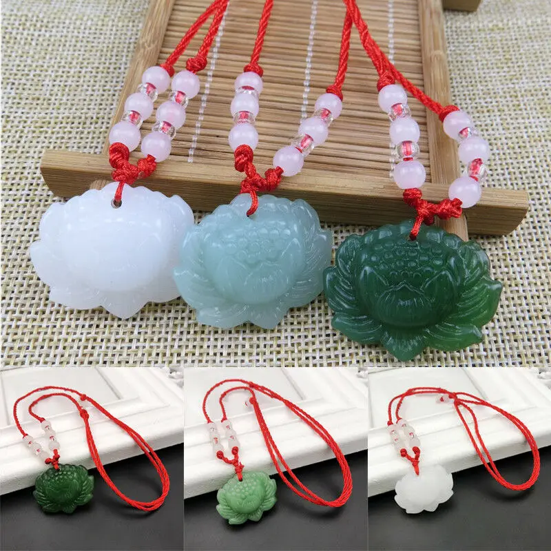 Natural Green Jade Lotus Penda – обзор и цена Women Accessories For Hand