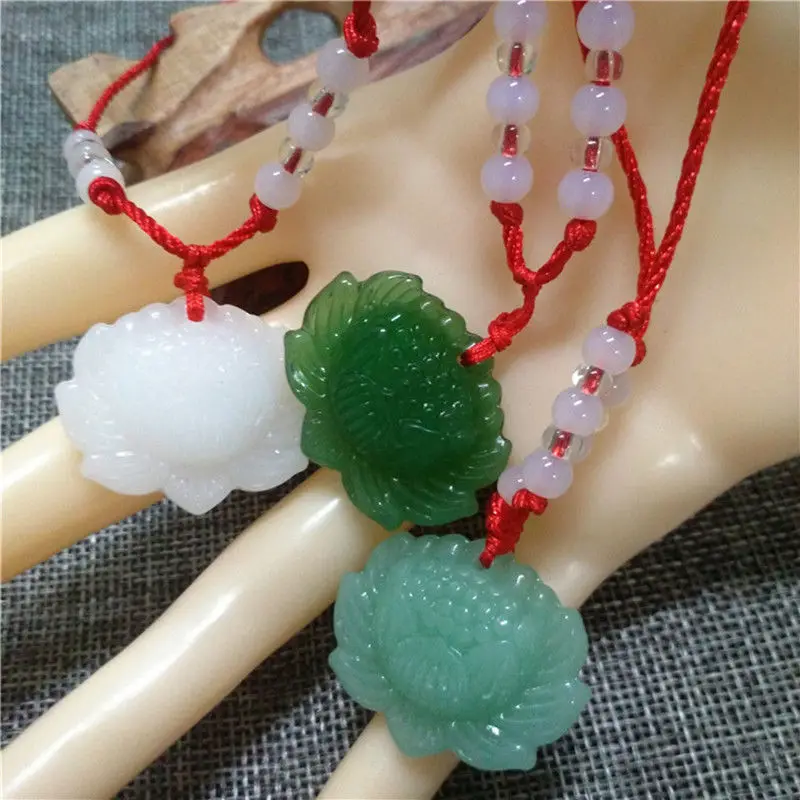 Natural Green Jade Lotus Penda – обзор и цена Women Accessories For Hand