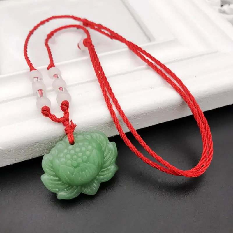 Natural Green Jade Lotus Penda – обзор и цена Women Accessories For Hand