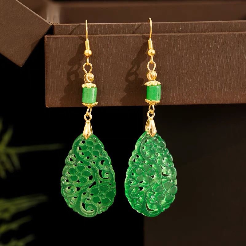 925 Silver Natural Green Jade  – обзор и цена Women Accessories For Hand