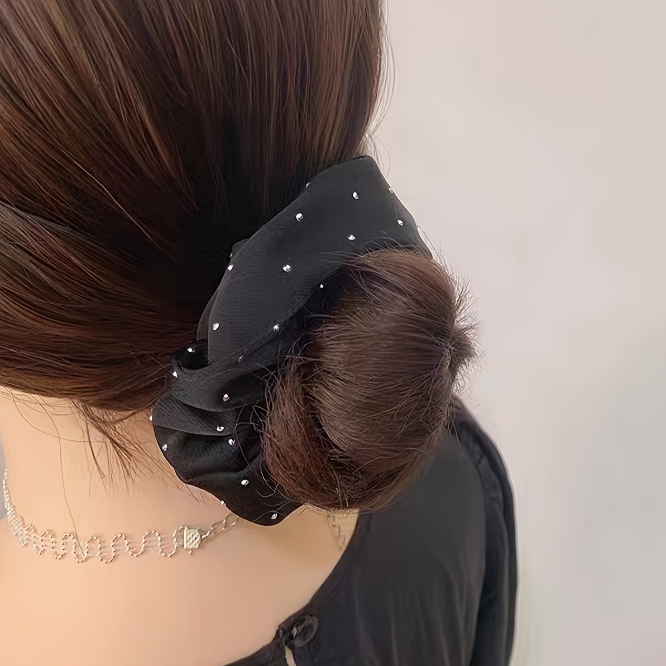 1/3PCS Satin Scrunchies With R – обзор и цена Hair Tie Velvet