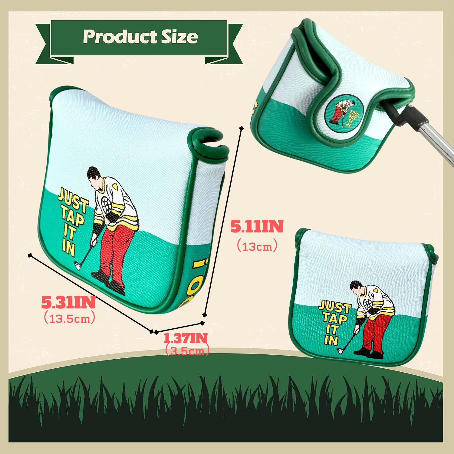 Funny PU Leather Golf Putter C – обзор и цена Women'S Golf Accessories