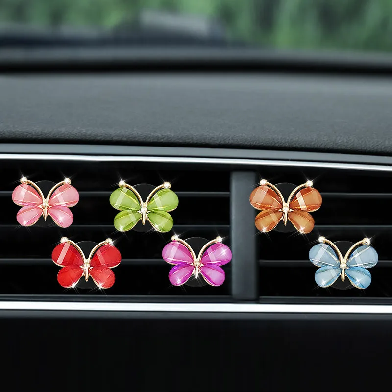 Colorful Butterfly Car Air Con – обзор и цена Women Accessories Outlet