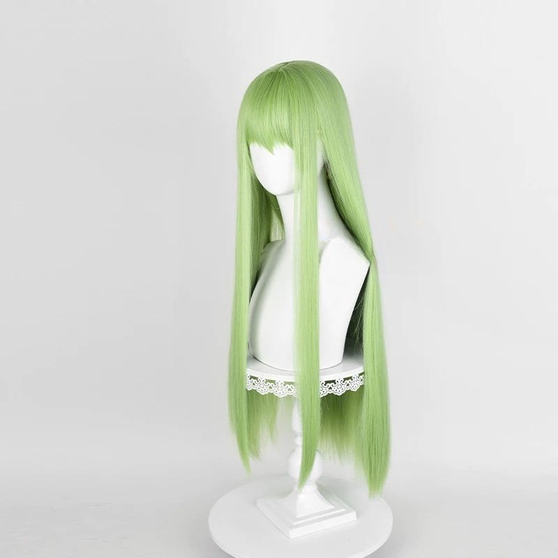 Anime CC Cosplay Green Wig Lon – обзор и цена Women Accessories Aesthetic