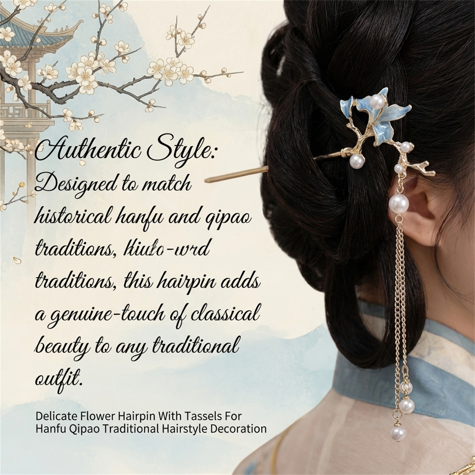 New Chinese Style Antique Hair – обзор и цена Women Accessories Aesthetic