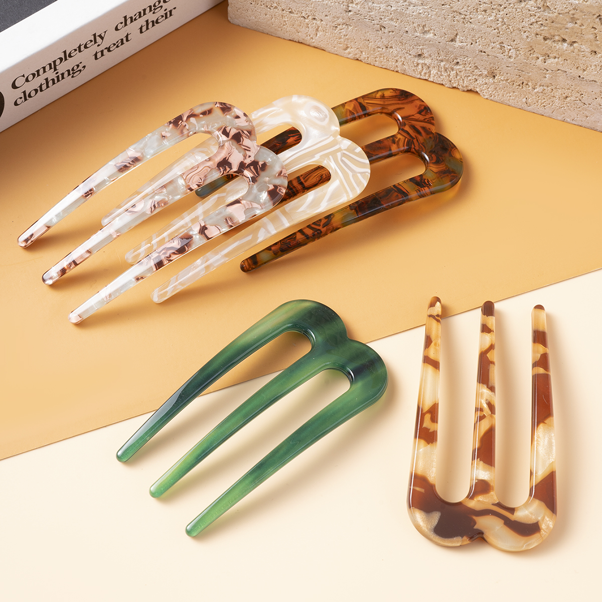 Acetic Acid Hair Forks Three T – обзор и цена Women Accessories Aesthetic