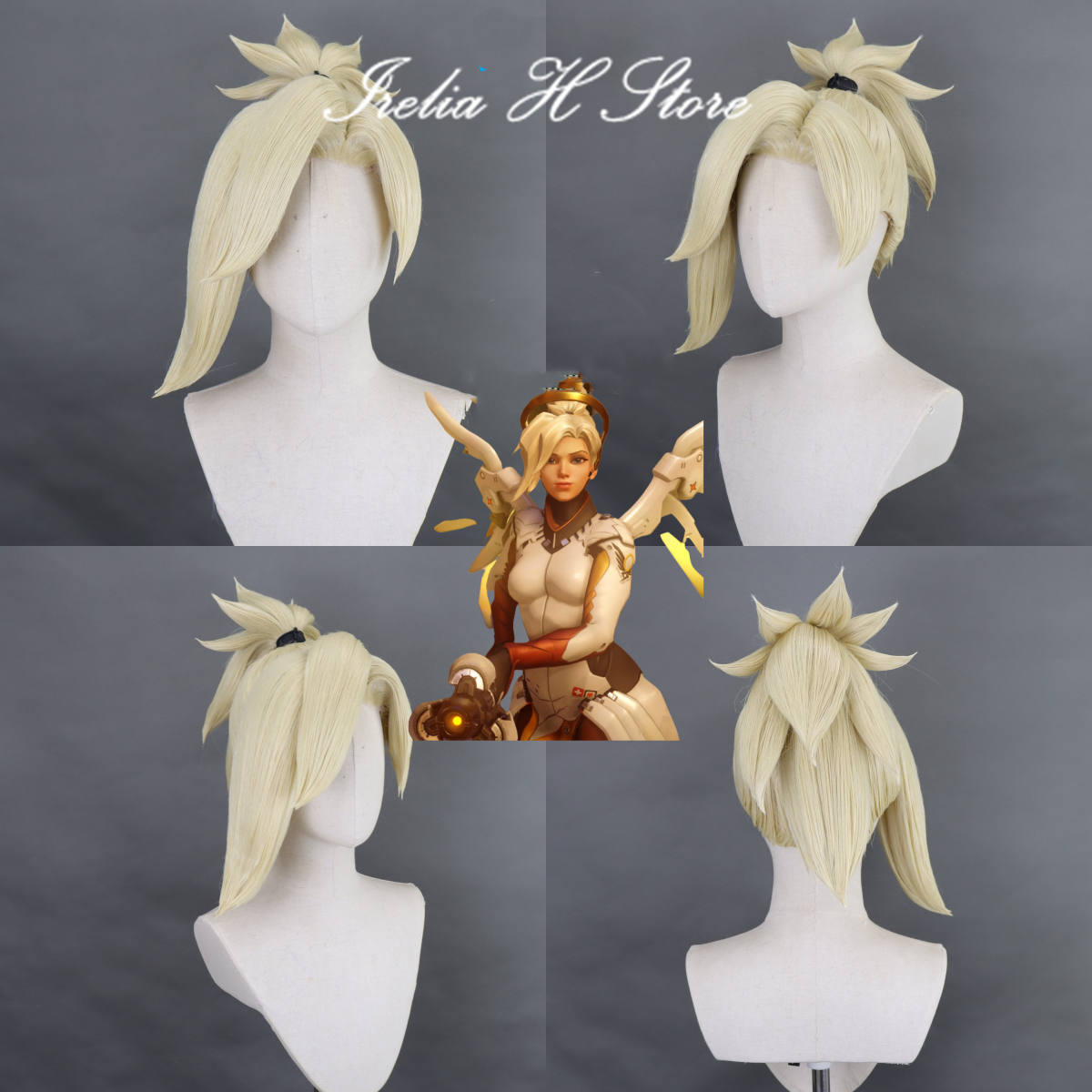 Irelia H Store OW Mercy's wig  – обзор и цена Women Accessories Store