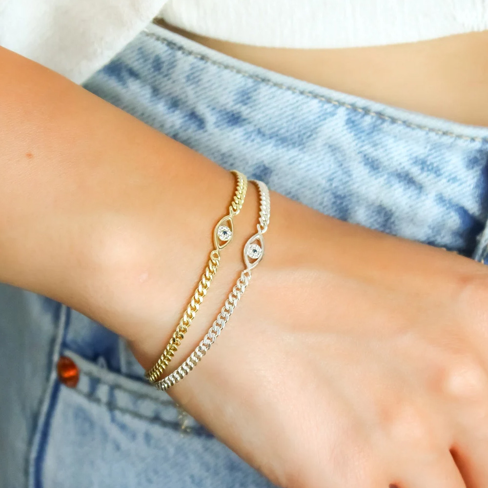 Stonefans Simple Evil Eye Brac – обзор и цена Evil Eye Bracelet