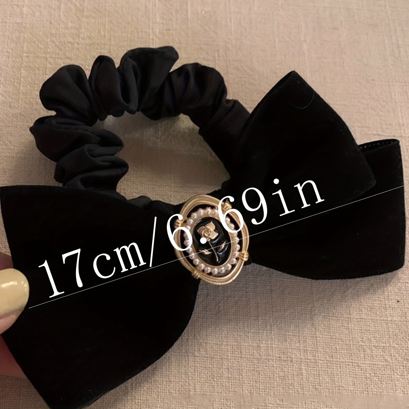 Elegant Velvet Bow Hair Tie wi – обзор и цена Hair Tie Velvet