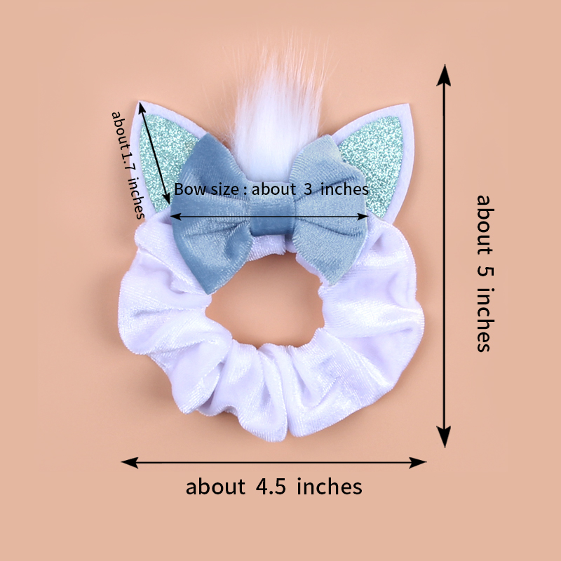 New Mouse Ears Velvet Scrunchi – обзор и цена Hair Tie Velvet
