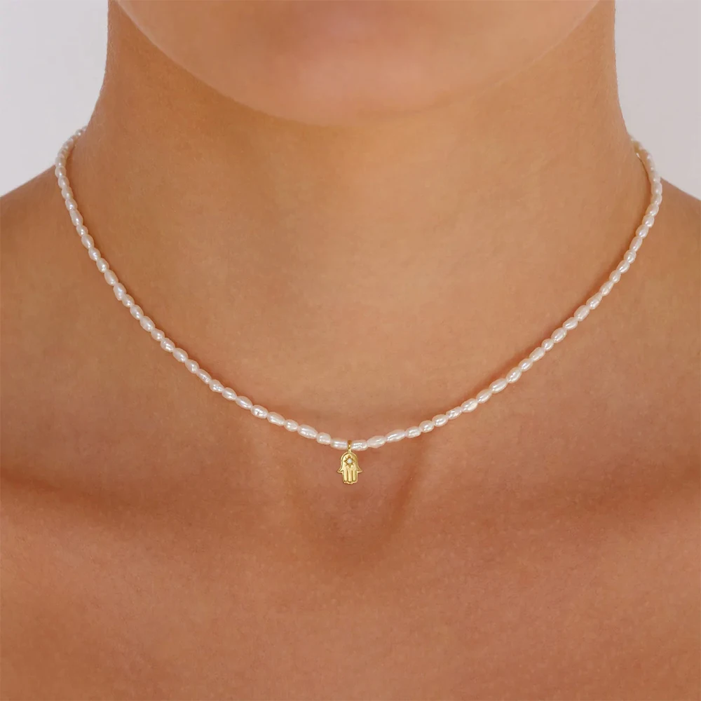 BOAKO Pearl Necklace Silver 92 – обзор и цена Evil Eye Bracelet