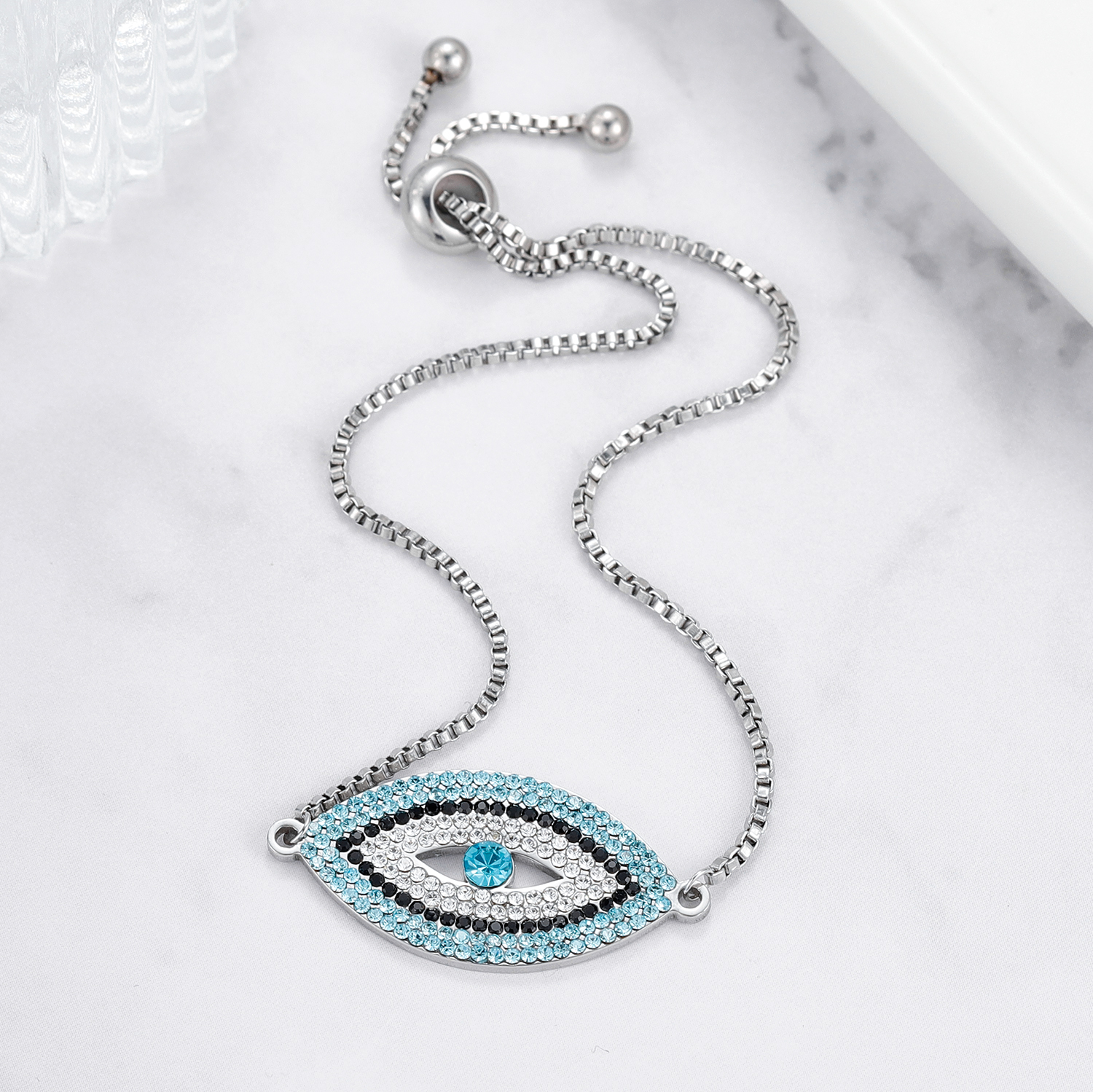 Evil Eye Charm Bracelet for Wo – обзор и цена Evil Eye Bracelet