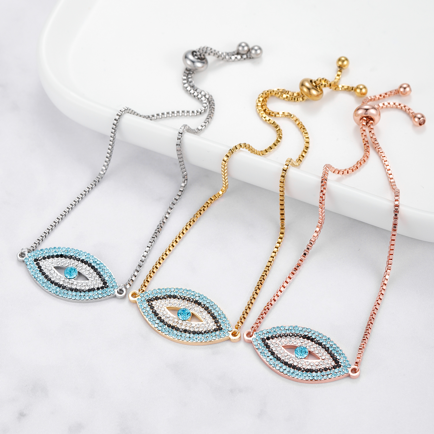 Evil Eye Charm Bracelet for Wo – обзор и цена Evil Eye Bracelet