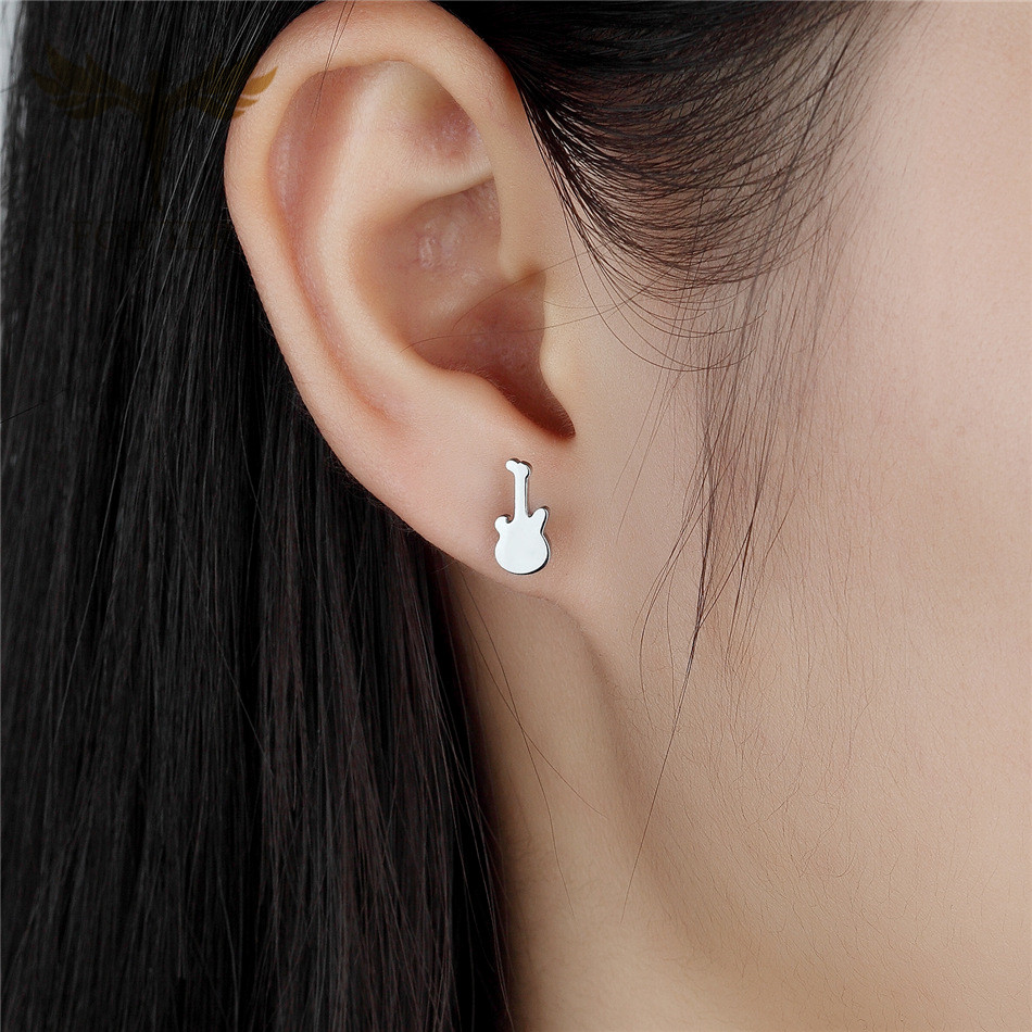 12 Pairs Music Guitar Earrings – обзор и цена Women Accessories Store