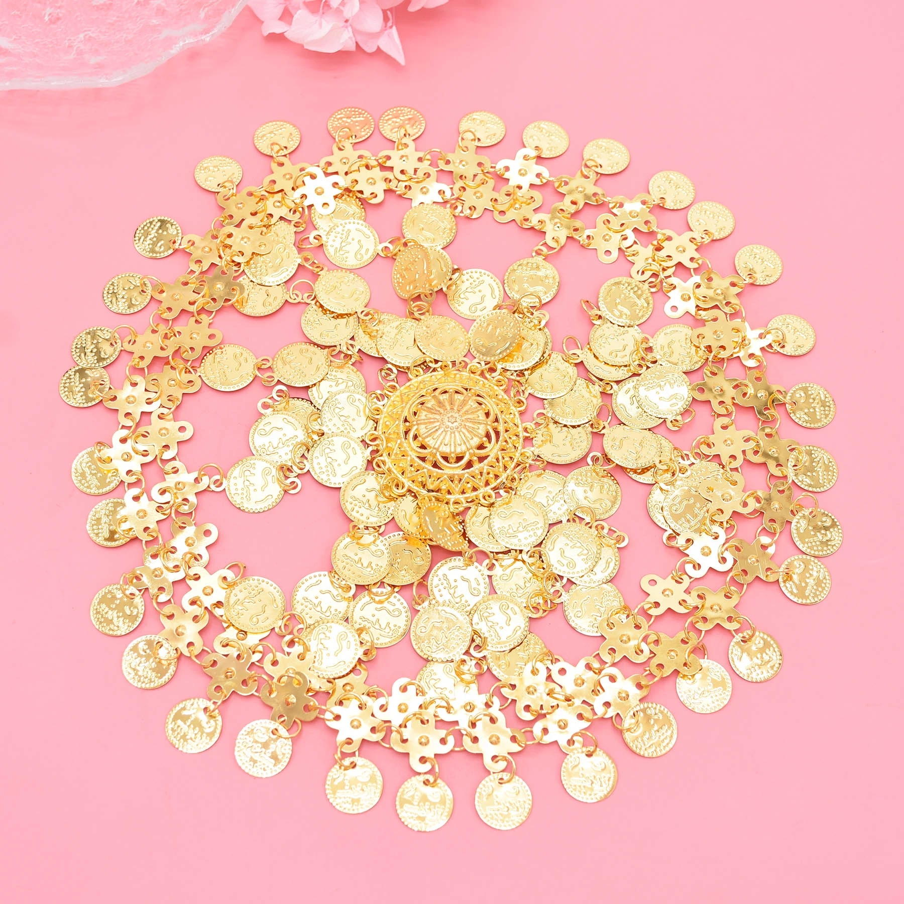 Gold Plated Alloy Coin Beauty  – обзор и цена Women Accessories Pakistan